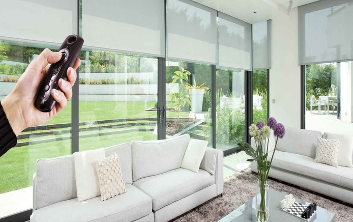 Motorized Roller Blinds in Dubai
