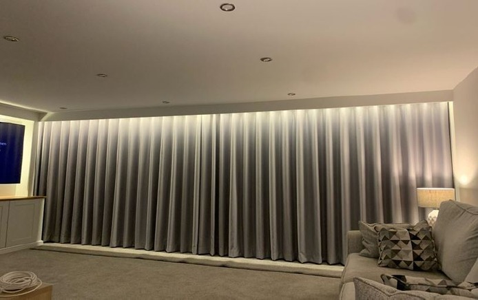 The Power of Motorized Curtains installation in Home Automation